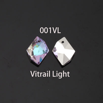 1pcs Geometry Crystal Pendant Crystal AB Rhinestones for DIY Craft Jewelry Making Supply