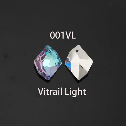 1pcs Geometry Crystal Pendant Crystal AB Rhinestones for DIY Craft Jewelry Making Supply
