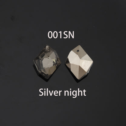 1pcs Geometry Crystal Pendant Crystal AB Rhinestones for DIY Craft Jewelry Making Supply