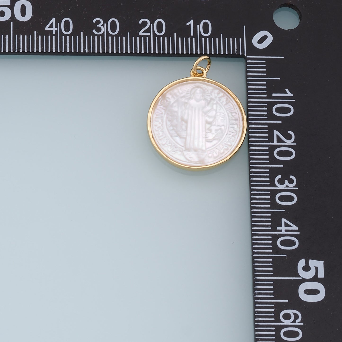 Gold Jesus Charms,18K Gold Filled Jesus Pendant,Religious Protect Charm Bracelet Necklace for DIY Jewelry Making Supply
