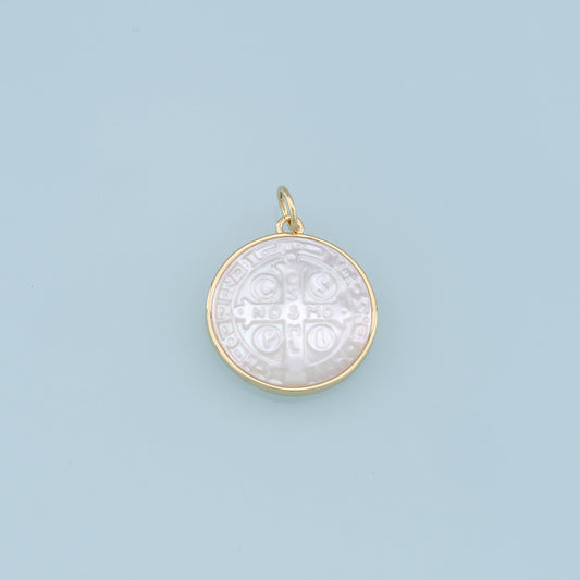 Gold religion Charms,18K Gold Filled religion Pendant,Cross Charm Bracelet Necklace for DIY Jewelry Making Supply