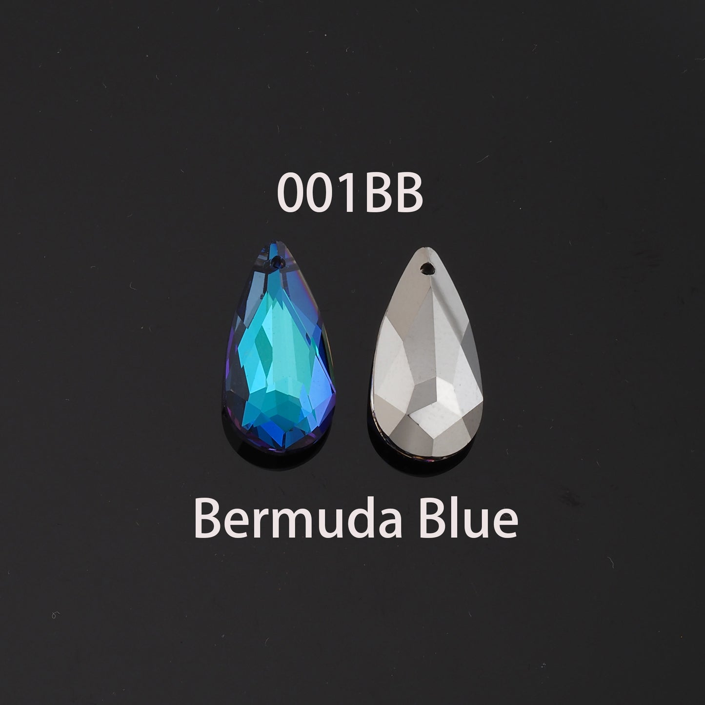 1pcs Teardrop Crystal Pendant Crystal AB Rhinestones for DIY Craft Jewelry Making Supply