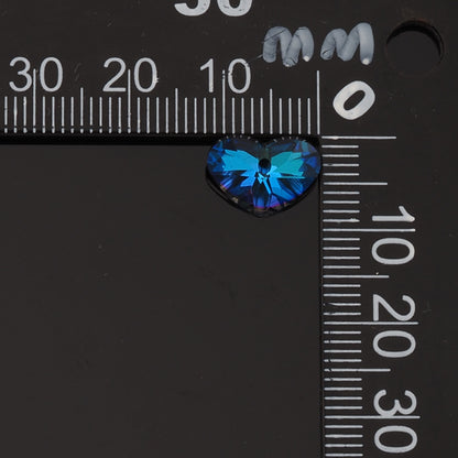 1pcs Heart Crystal Pendant Crystal AB Rhinestones for DIY Craft Jewelry Making Supply