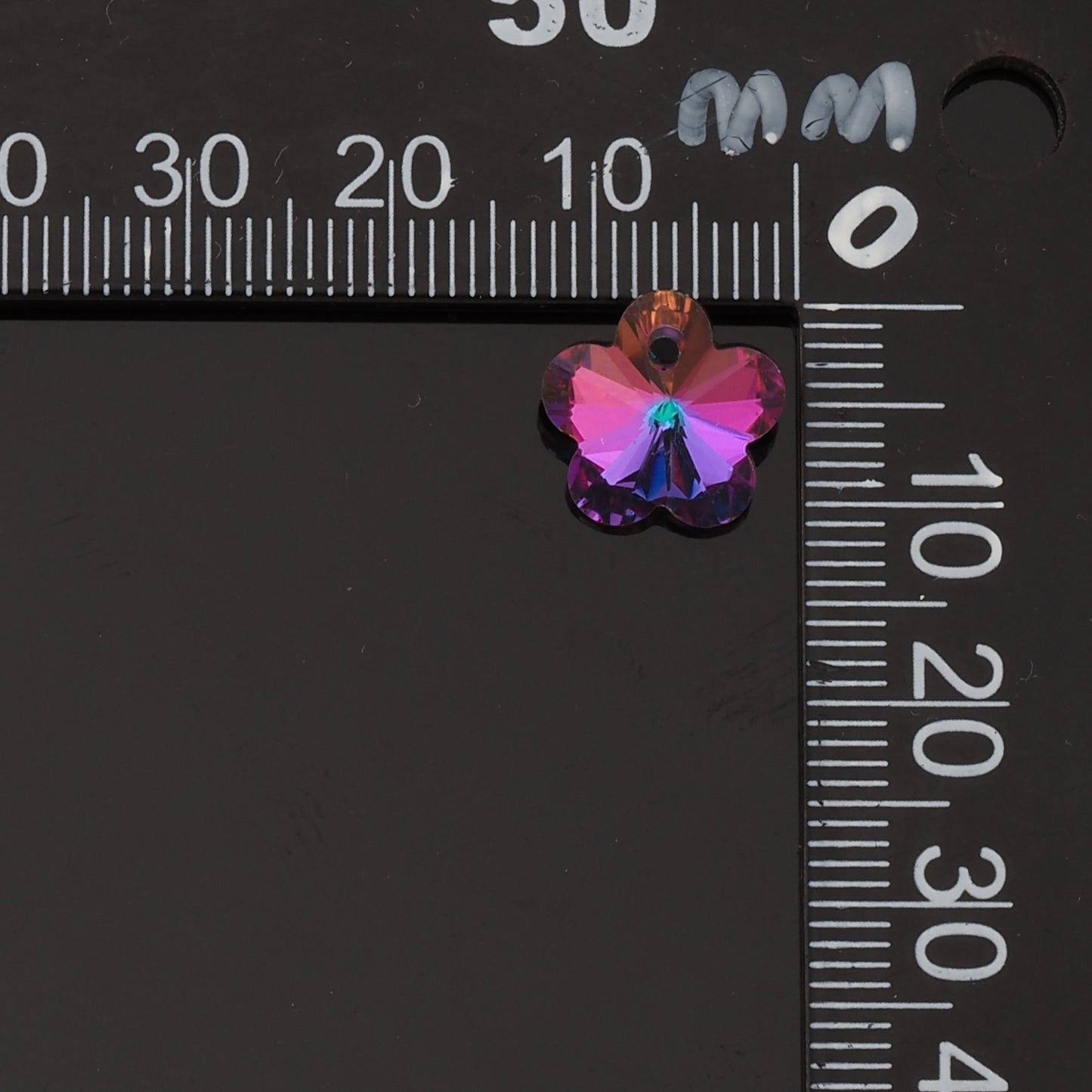 1pcs Flower Crystal Pendant Crystal AB Rhinestones for DIY Craft Jewelry Making Supply