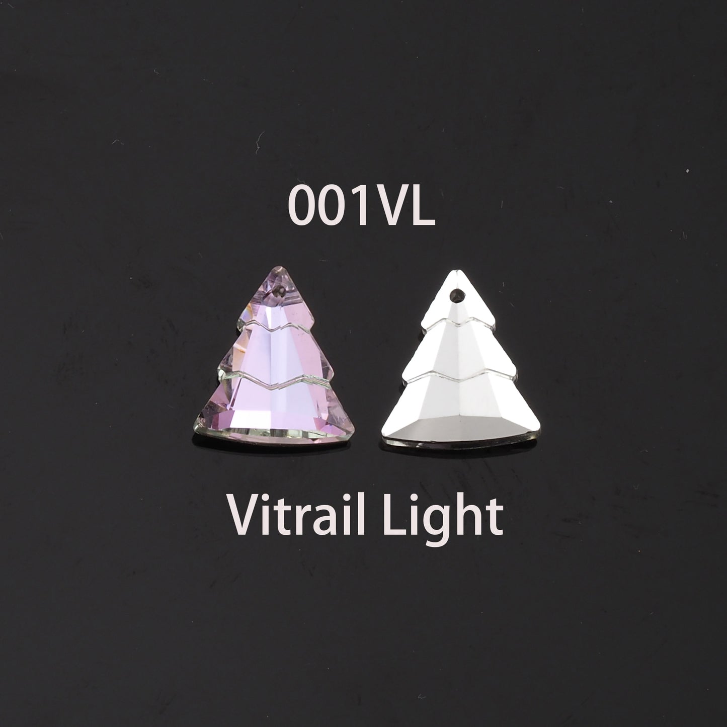 1pcs Christmas Tree Crystal Pendant Crystal AB Rhinestones for DIY Craft Jewelry Making Supply