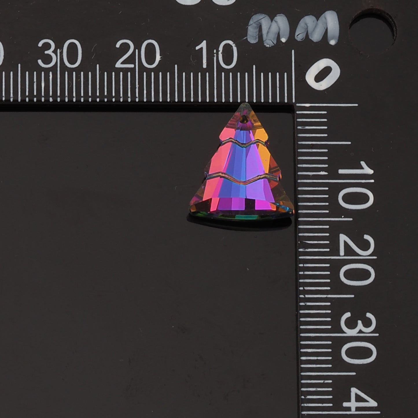 1pcs Christmas Tree Crystal Pendant Crystal AB Rhinestones for DIY Craft Jewelry Making Supply