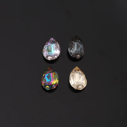 1pcs Teardrop Crystal Pendant Crystal AB Rhinestones for DIY Craft Jewelry Making Supply