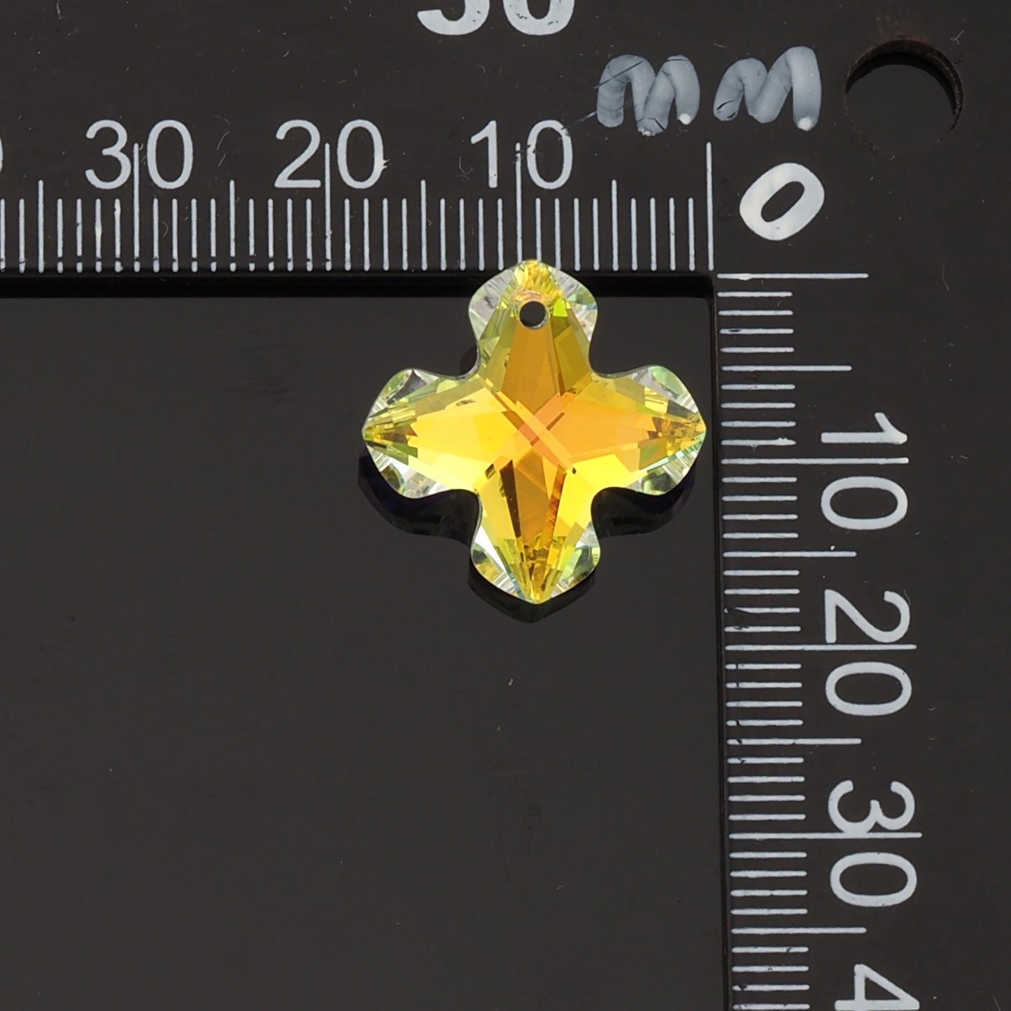 1pcs Cross Crystal Pendant Crystal AB Rhinestones for DIY Craft Jewelry Making Supply