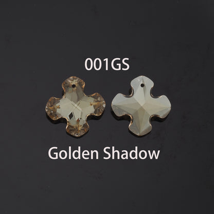 1pcs Cross Crystal Pendant Crystal AB Rhinestones for DIY Craft Jewelry Making Supply