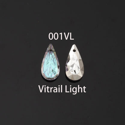 1pcs Teardrop Crystal Pendant Crystal AB Rhinestones for DIY Craft Jewelry Making Supply