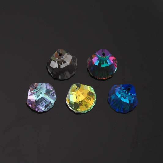 1pcs Shell Crystal Pendant Crystal AB Rhinestones for DIY Craft Jewelry Making Supply