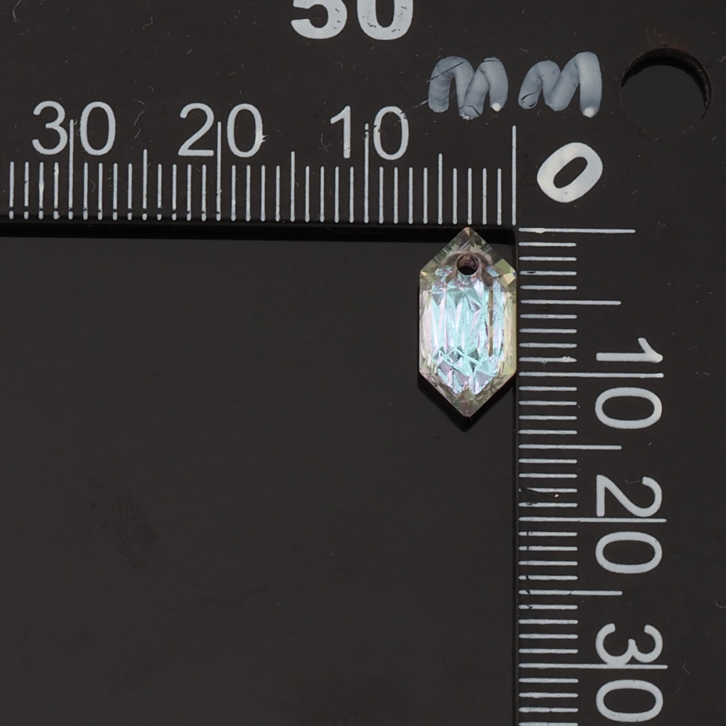 1pcs Hexagon Crystal Pendant Crystal AB Rhinestones for DIY Craft Jewelry Making Supply
