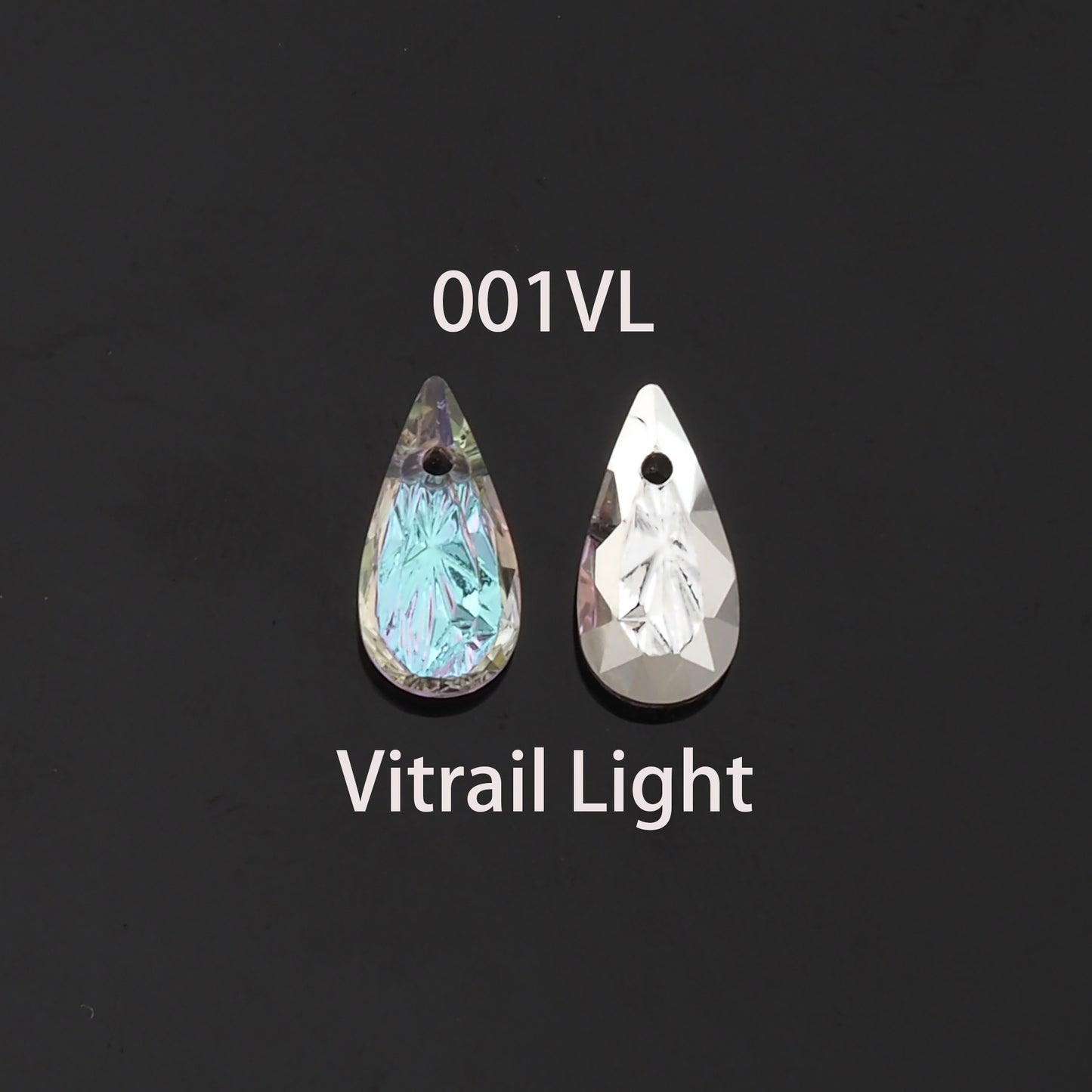 1pcs Teardrop Crystal Pendant Crystal AB Rhinestones for DIY Craft Jewelry Making Supply