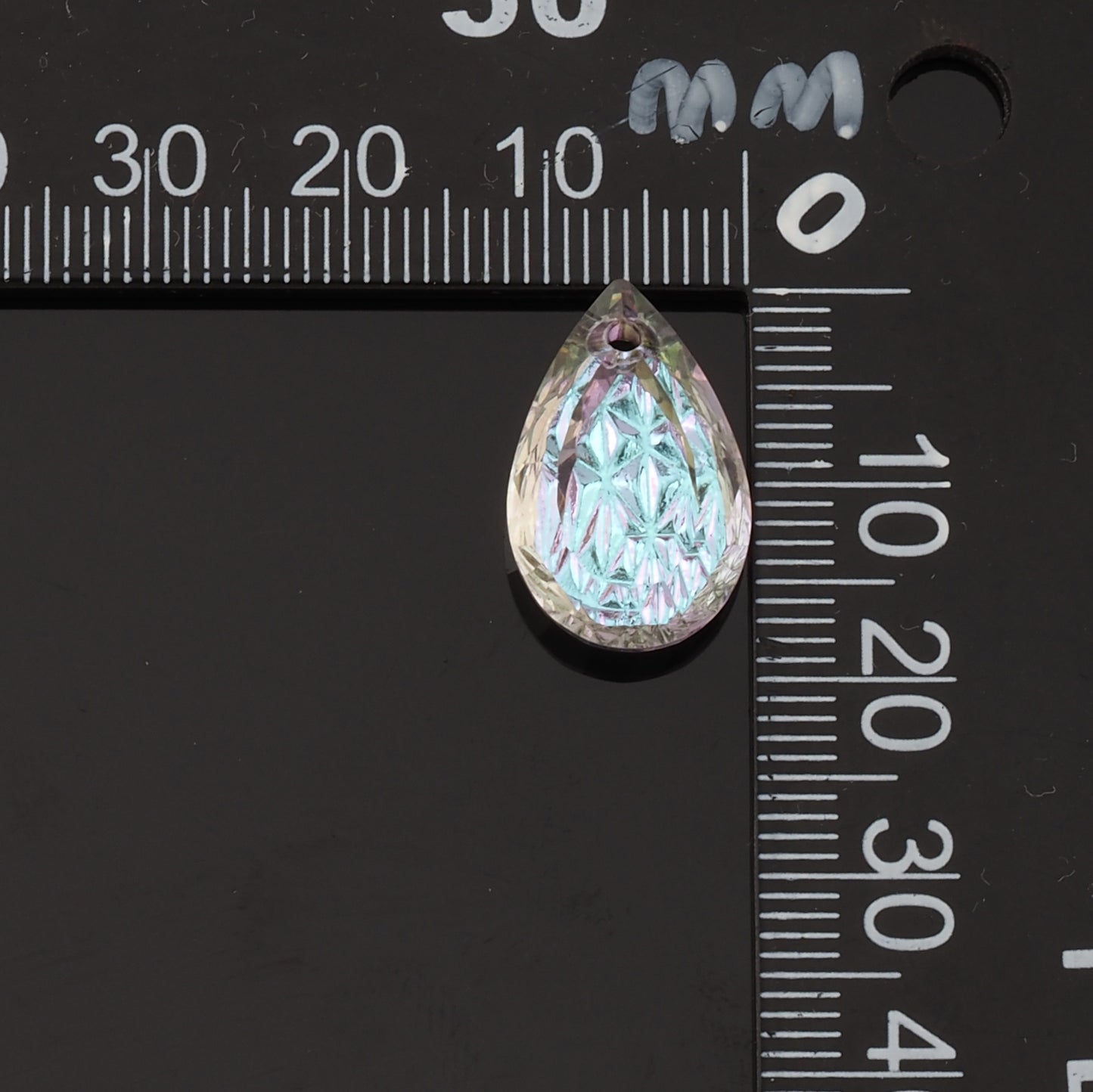 1pcs Teardrop Crystal Pendant Crystal AB Rhinestones for DIY Craft Jewelry Making Supply
