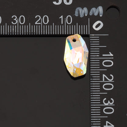 1pcs Oval Crystal Pendant Crystal AB Rhinestones for DIY Craft Jewelry Making Supply