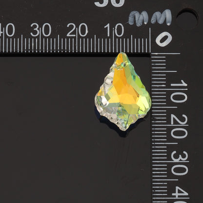 1pcs Maple Leaf Crystal Pendant Crystal AB Rhinestones for DIY Craft Jewelry Making Supply