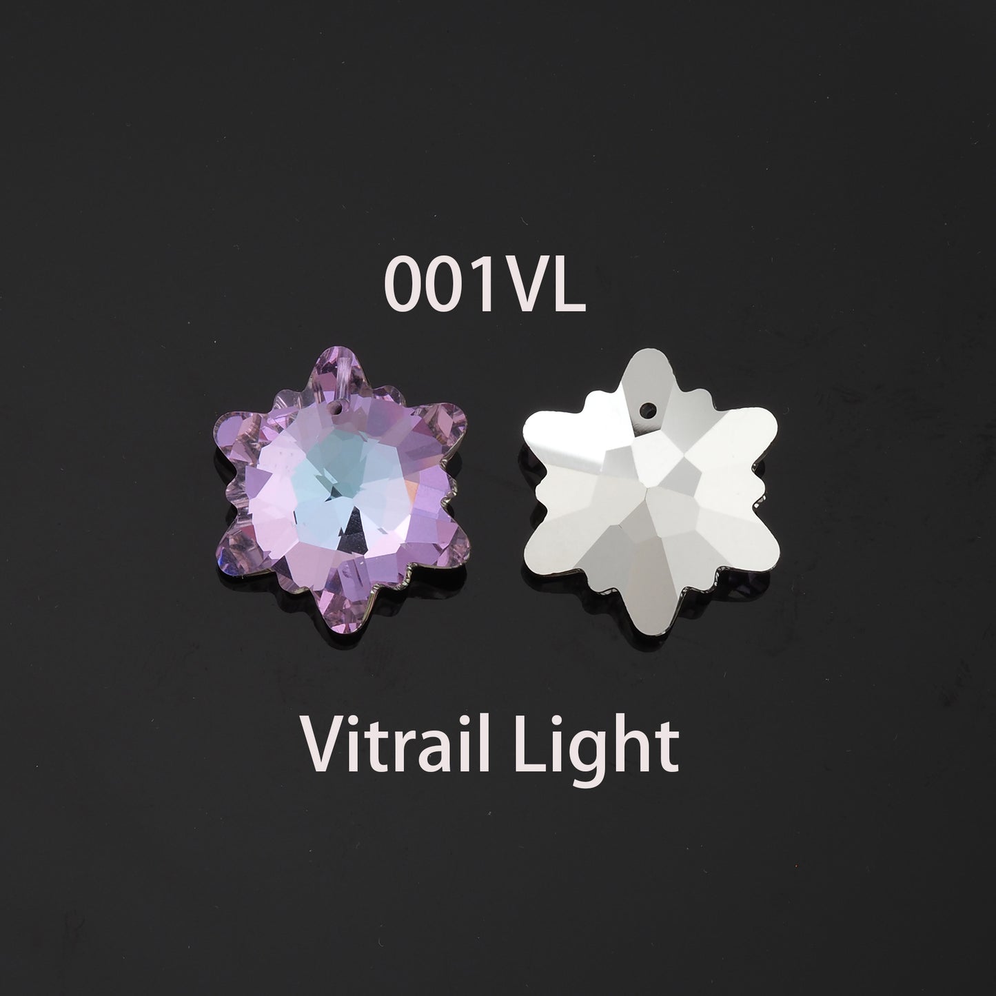 1pcs Edelweiss Crystal Pendant Crystal AB Rhinestones for DIY Craft Jewelry Making Supply
