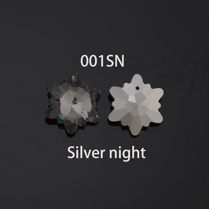 1pcs Edelweiss Crystal Pendant Crystal AB Rhinestones for DIY Craft Jewelry Making Supply