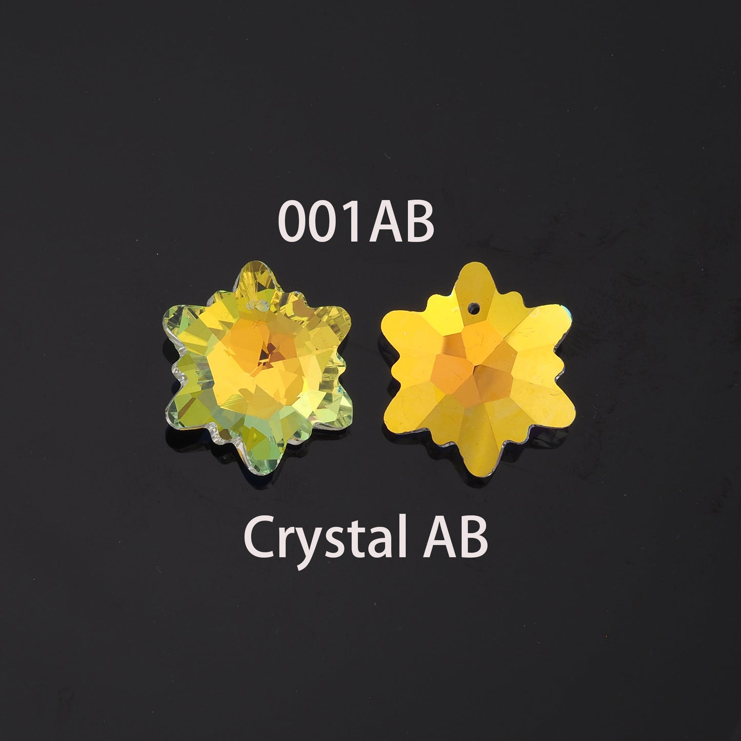 1pcs Edelweiss Crystal Pendant Crystal AB Rhinestones for DIY Craft Jewelry Making Supply