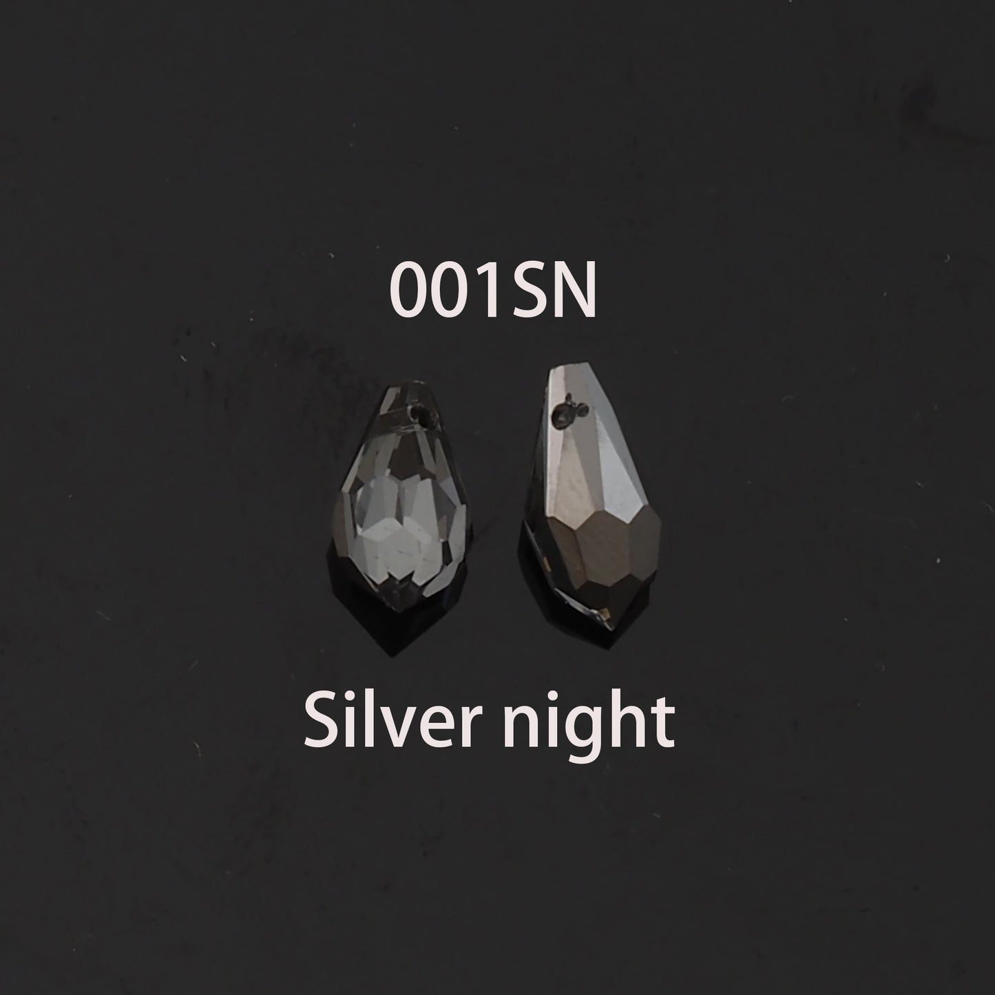 5pcs Teardrop Crystal Pendant Crystal AB Rhinestones for DIY Craft Jewelry Making Supply