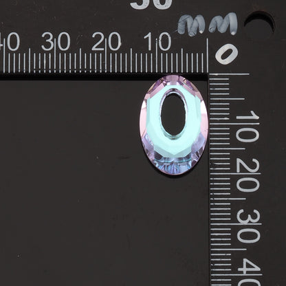 1pcs Oval Crystal Pendant Crystal AB Rhinestones for DIY Craft Jewelry Making Supply