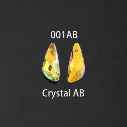 1pcs Wing Crystal Pendant Crystal AB Rhinestones for DIY Craft Jewelry Making Supply