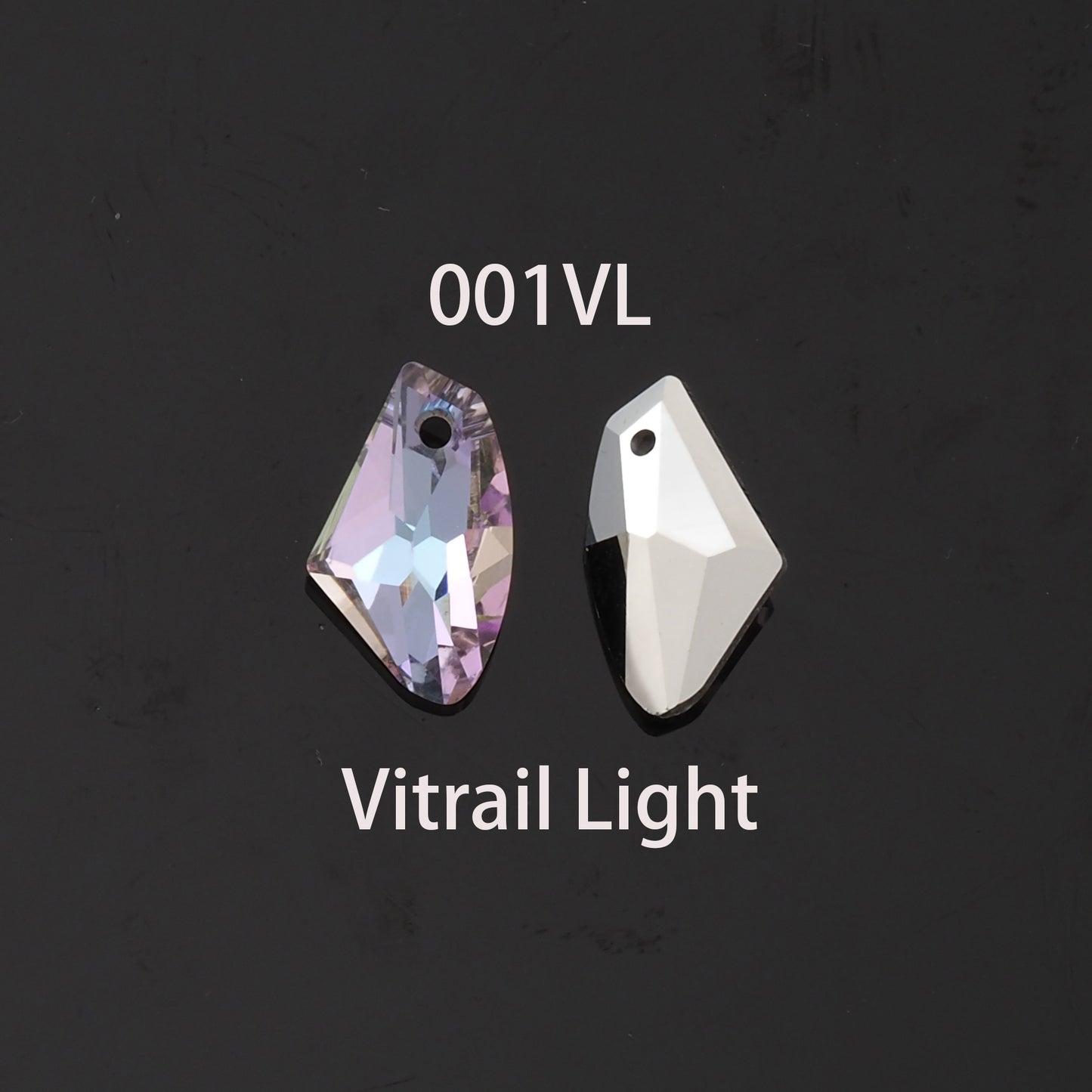 1pcs Geometry Crystal Pendant Crystal AB Rhinestones for DIY Craft Jewelry Making Supply
