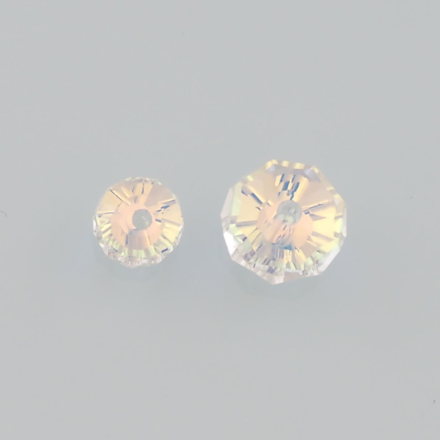 5pcs Wheel Crystal Spacer Bead Crystal AB Rhinestones for DIY Craft Jewelry Making Supply