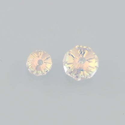5pcs Wheel Crystal Spacer Bead Crystal AB Rhinestones for DIY Craft Jewelry Making Supply