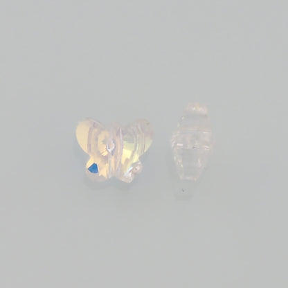 5pcs Butterfly Crystal Spacer Bead Crystal AB Rhinestones for DIY Craft Jewelry Making Supply