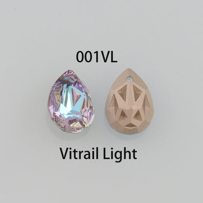 1pcs Teardrop Crystal Pendant Crystal AB Rhinestones for DIY Craft Jewelry Making Supply