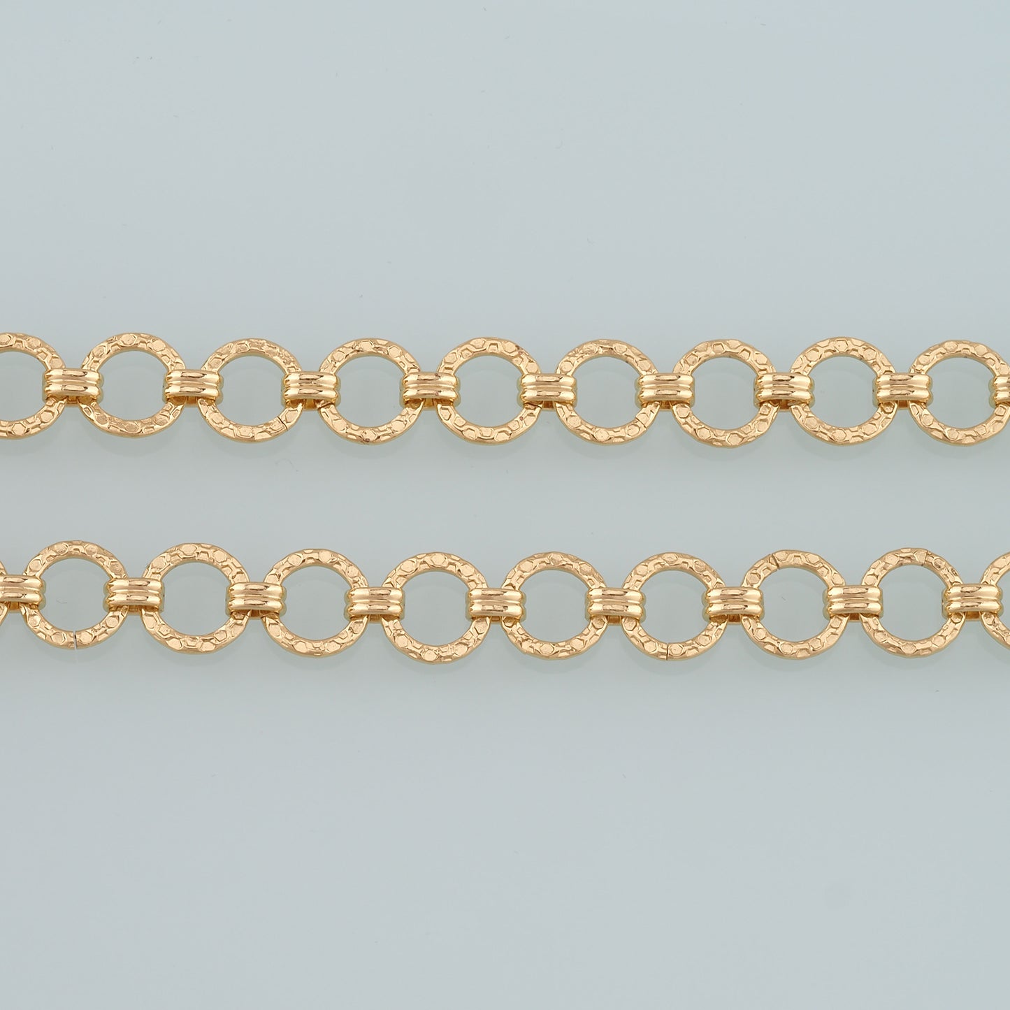 Gold Round Chain,18K Gold Filled Round Chain for Necklace Bracelet DIY Jewelry Making Supply
