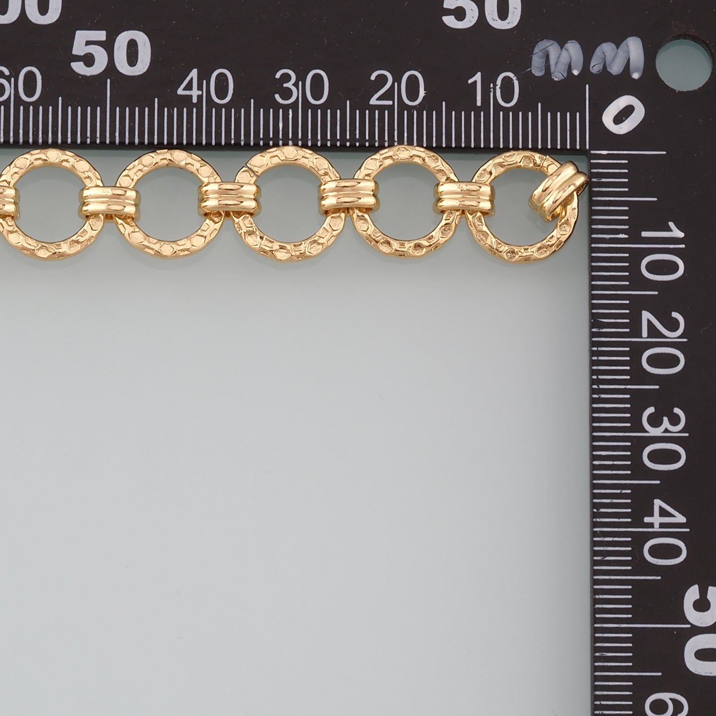 Gold Round Chain,18K Gold Filled Round Chain for Necklace Bracelet DIY Jewelry Making Supply