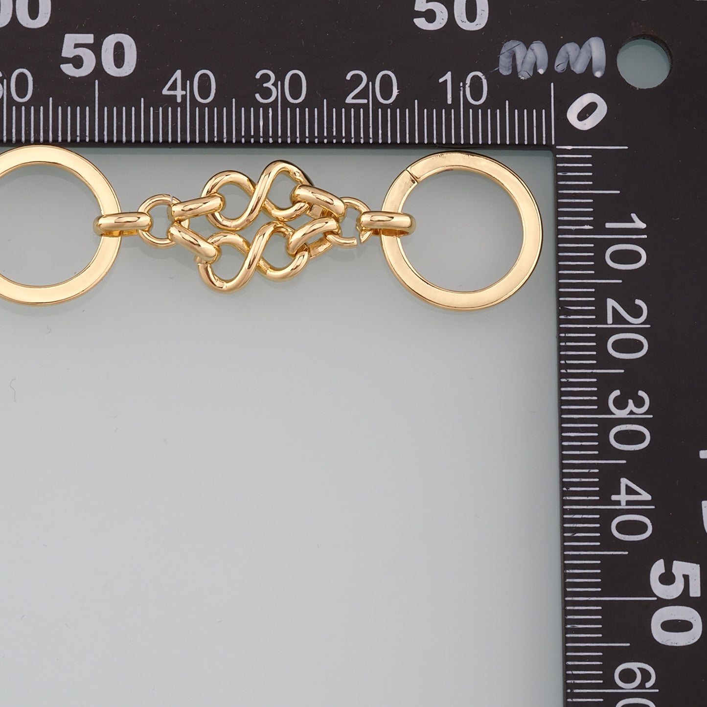 Gold Geometry Chain,18K Gold Filled Round Chain for Necklace Bracelet DIY Jewelry Making Supply