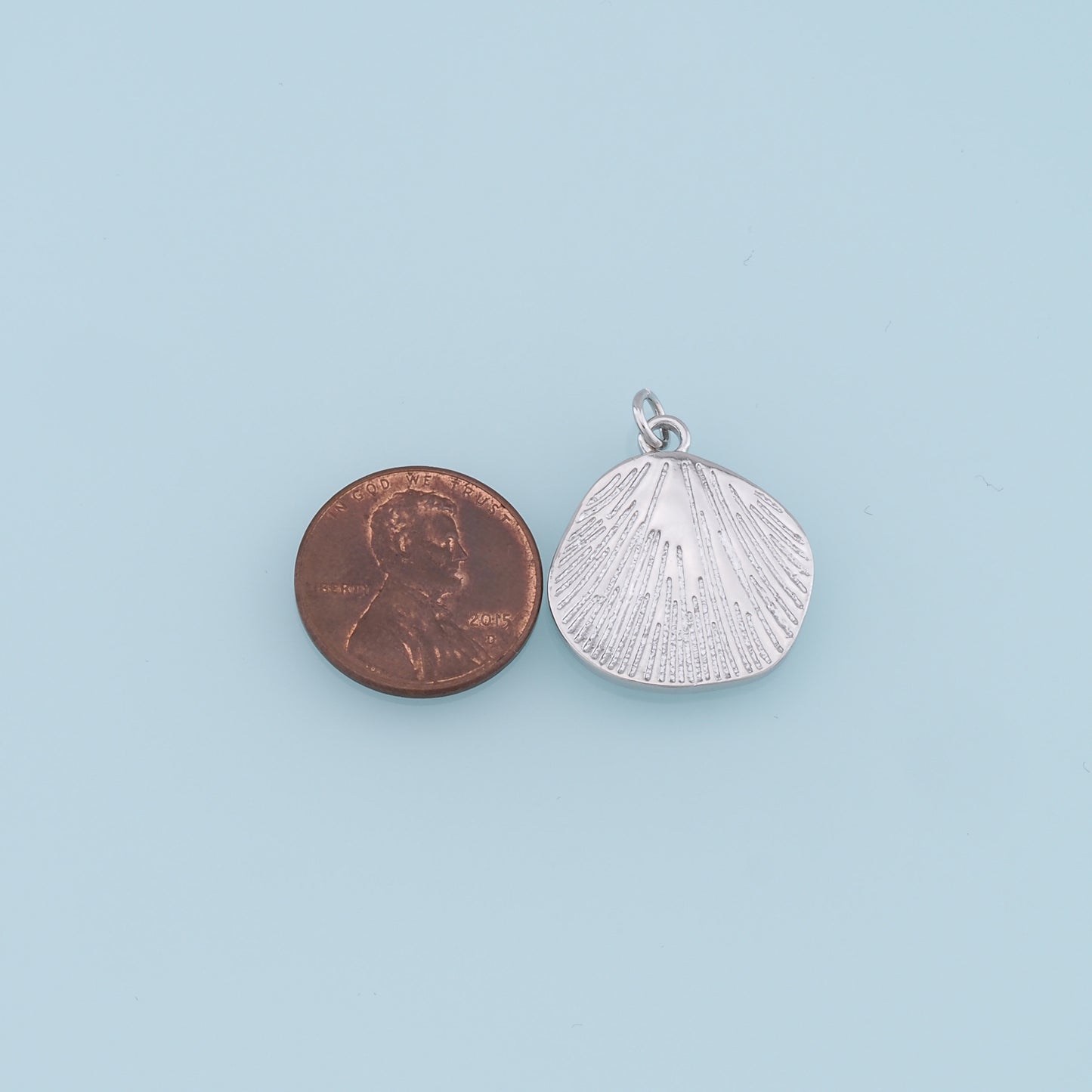 Gold Shell Charms,18K Gold Filled Conch Shell Pendant,Conch Shell Charm Bracelet Necklace for DIY Jewelry Making Supply