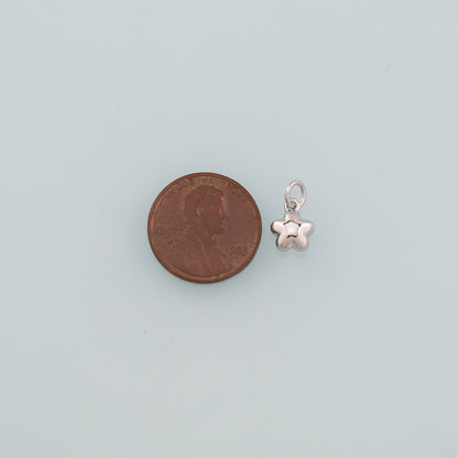 18K Gold Filled Star Pendant,Dainty Celestial Charm Bracelet Necklace for DIY Jewelry Making Supply