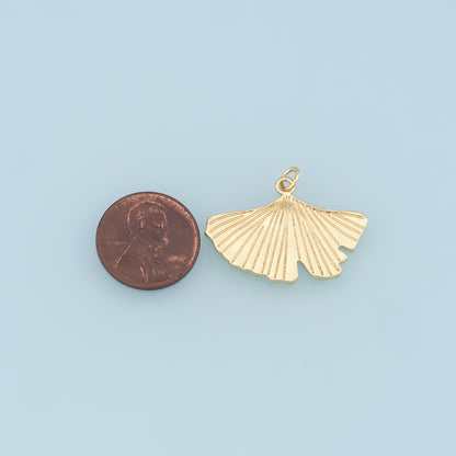 Gold Leaf Charms,18K Gold Filled Leaf Pendant,Silver Leaf Charm Bracelet Necklace for DIY Jewelry Making Supply