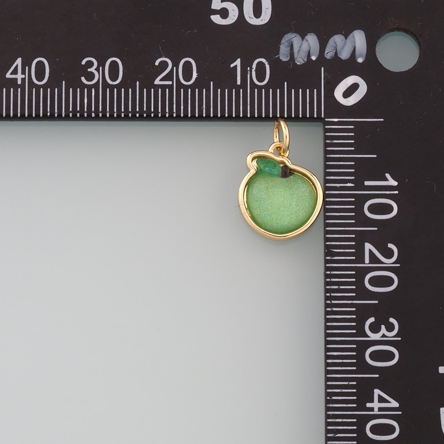 Gold Watermelon Grapes Charms,18K Gold Filled Fruit Pendant,Enamel Fruit Charm Bracelet Necklace for DIY Jewelry Making Supply