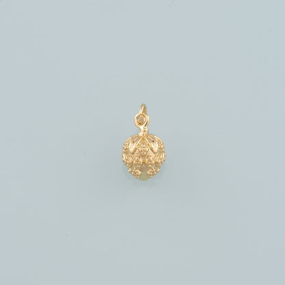 Gold Strawberry Charms,18K Gold Filled Strawberry Pendant,Fruit Charm Bracelet Necklace for DIY Jewelry Making Supply