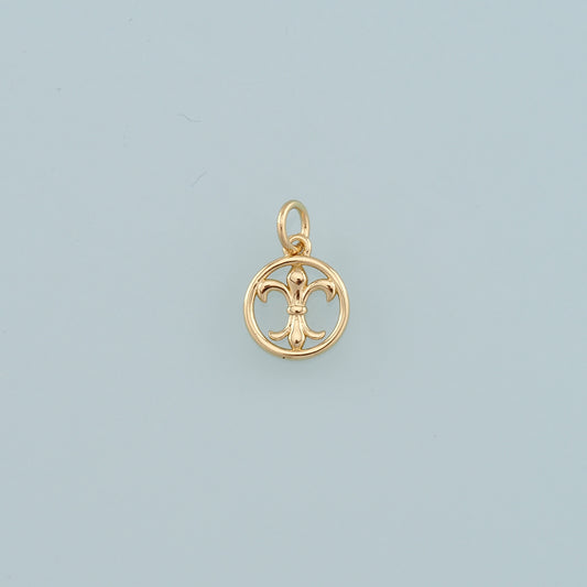 18K Gold Filled Geometry Pendant,Geometry Charm Bracelet Necklace for DIY Jewelry Making Supply