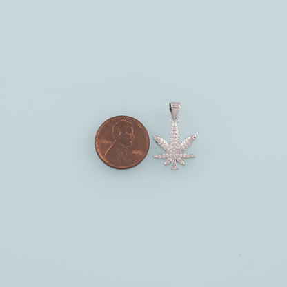 Gold Maple Leaf Charms,18K Gold Filled Maple Leaf Pendant,CZ Maple Leaf Charm Bracelet Necklace for DIY Jewelry Making Supply