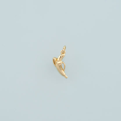 Gold Banana Charms,18K Gold Filled Banana Pendant,Fruit Charm Bracelet Necklace for DIY Jewelry Making Supply
