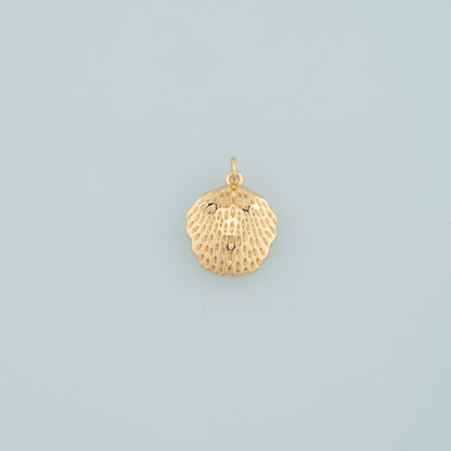 Gold Conch Charms,18K Gold Filled Conch Pendant,Conch Shell Charm Bracelet Necklace for DIY Jewelry Making Supply