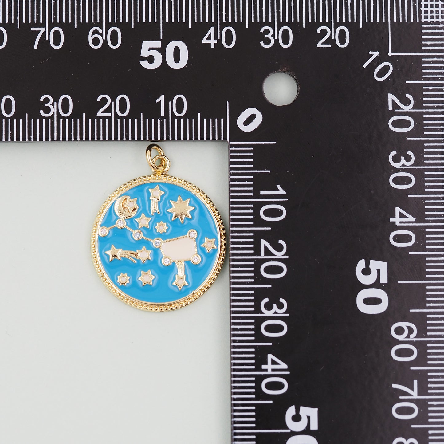 Gold Sun Charms,18K Gold Filled Star  Pendant,Celestial Charm Bracelet Necklace for DIY Jewelry Making Supply