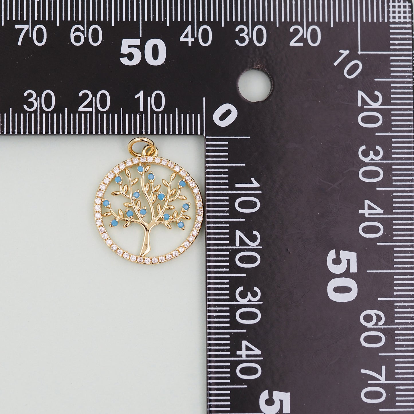 Gold tree of Life Charms,18K Gold Filled tree of Life Pendant,Silver tree of Life Charm Bracelet Necklace for DIY Jewelry Making Supply