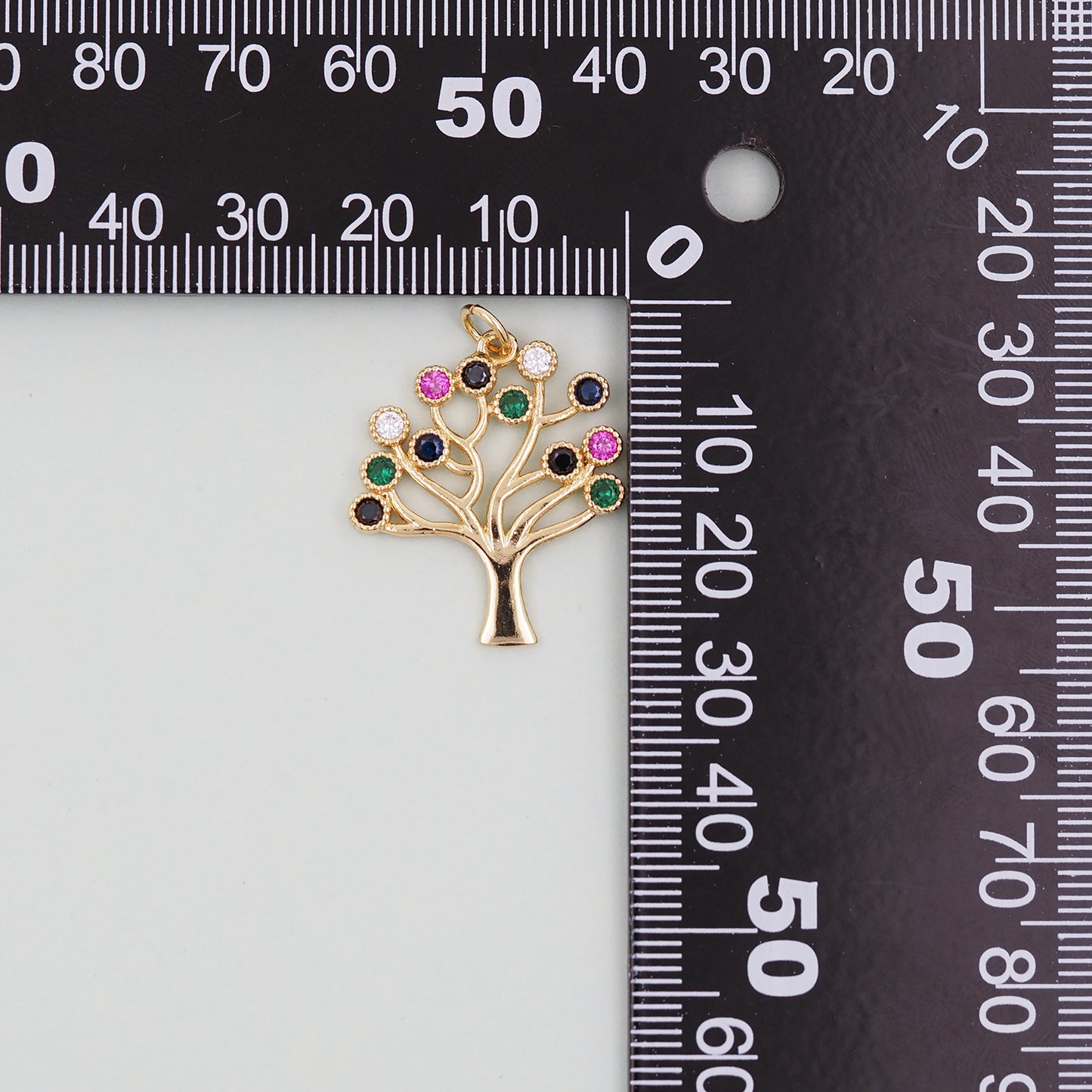 Gold tree of Life Charms,18K Gold Filled tree of Life Pendant,Silver tree of Life Charm Bracelet Necklace for DIY Jewelry Making Supply