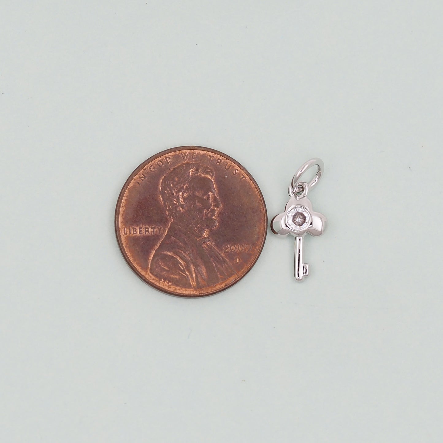 Gold Key Charms,18K Gold Filled Key Pendant,Key Charm Bracelet Necklace for DIY Jewelry Making Supply