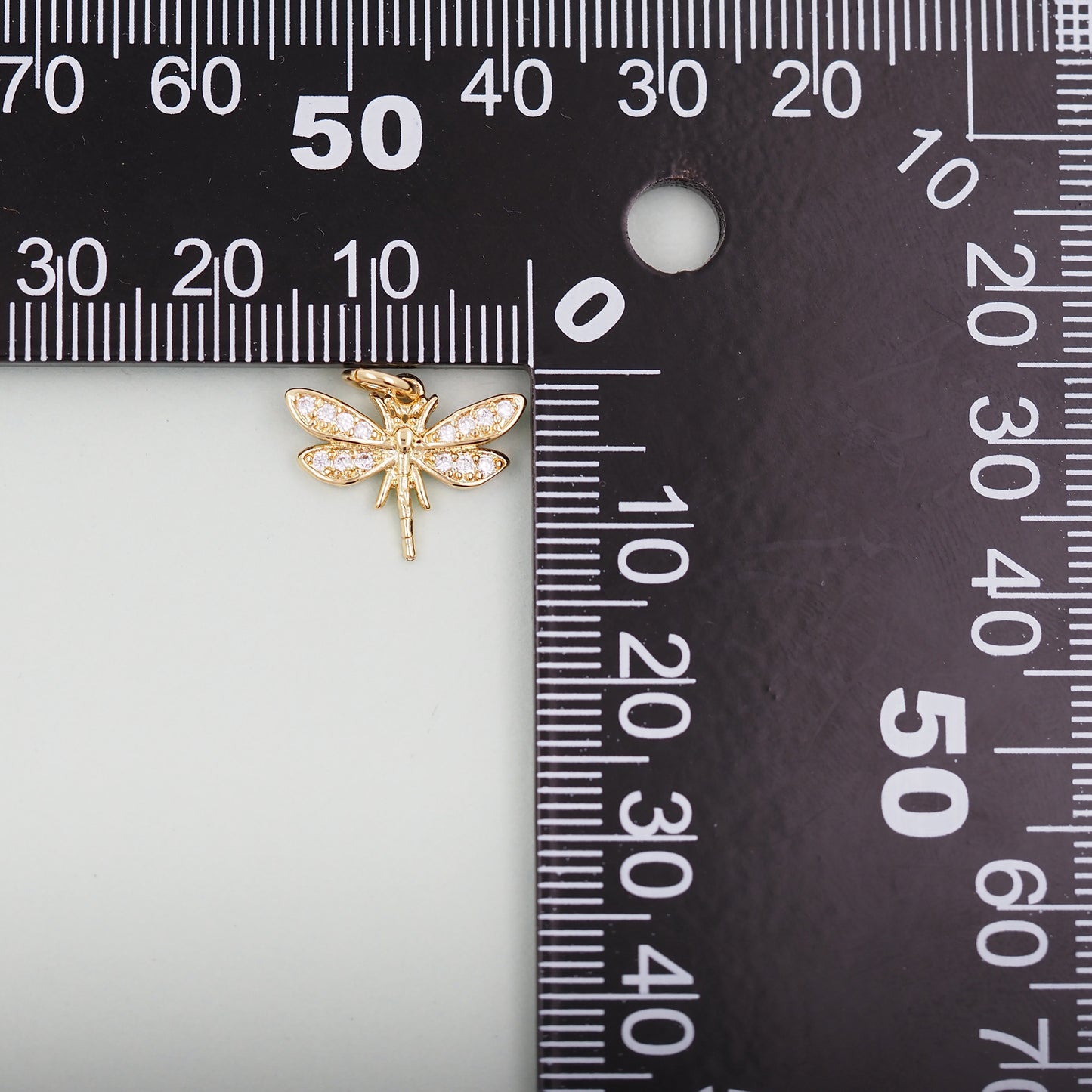 Gold Dragonfly Charms,18K Gold Filled Dragonfly Pendant,Silver Dragonfly Charm Bracelet Necklace for DIY Jewelry Making Supply