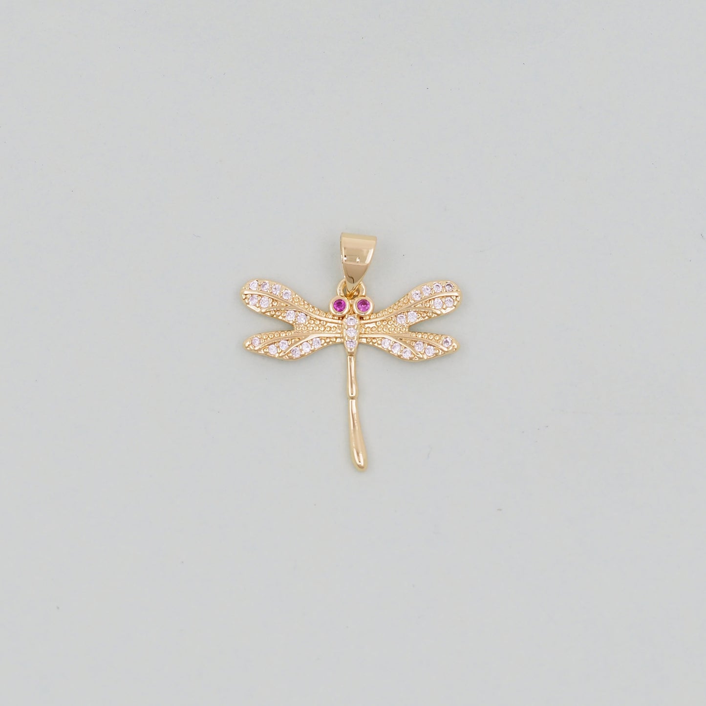 Gold Dragonfly Charms,18K Gold Filled Dragonfly Pendant,Silver Dragonfly Charm Bracelet Necklace for DIY Jewelry Making Supply