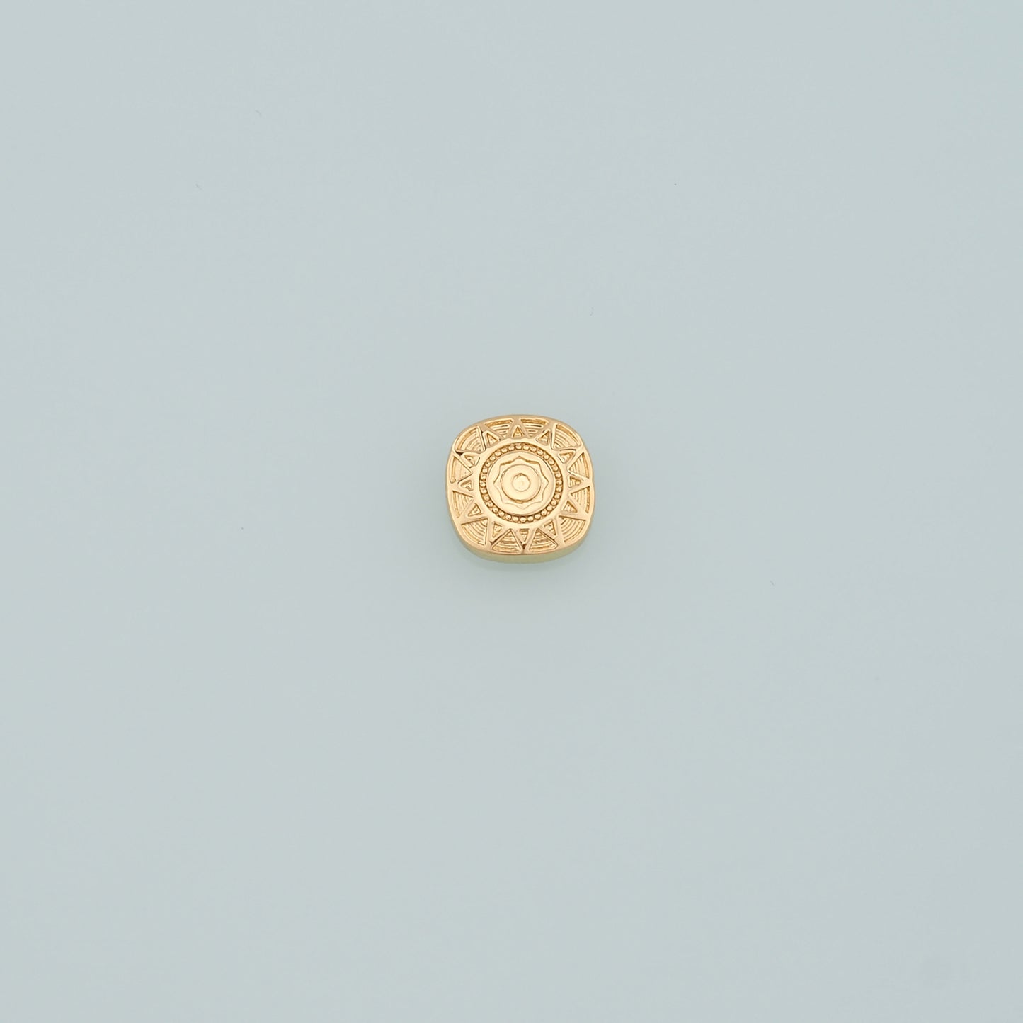 Gold Sun Spacer Beads Charms,18K Gold Filled Sun Bracelet Necklace for DIY Jewelry Making Supply